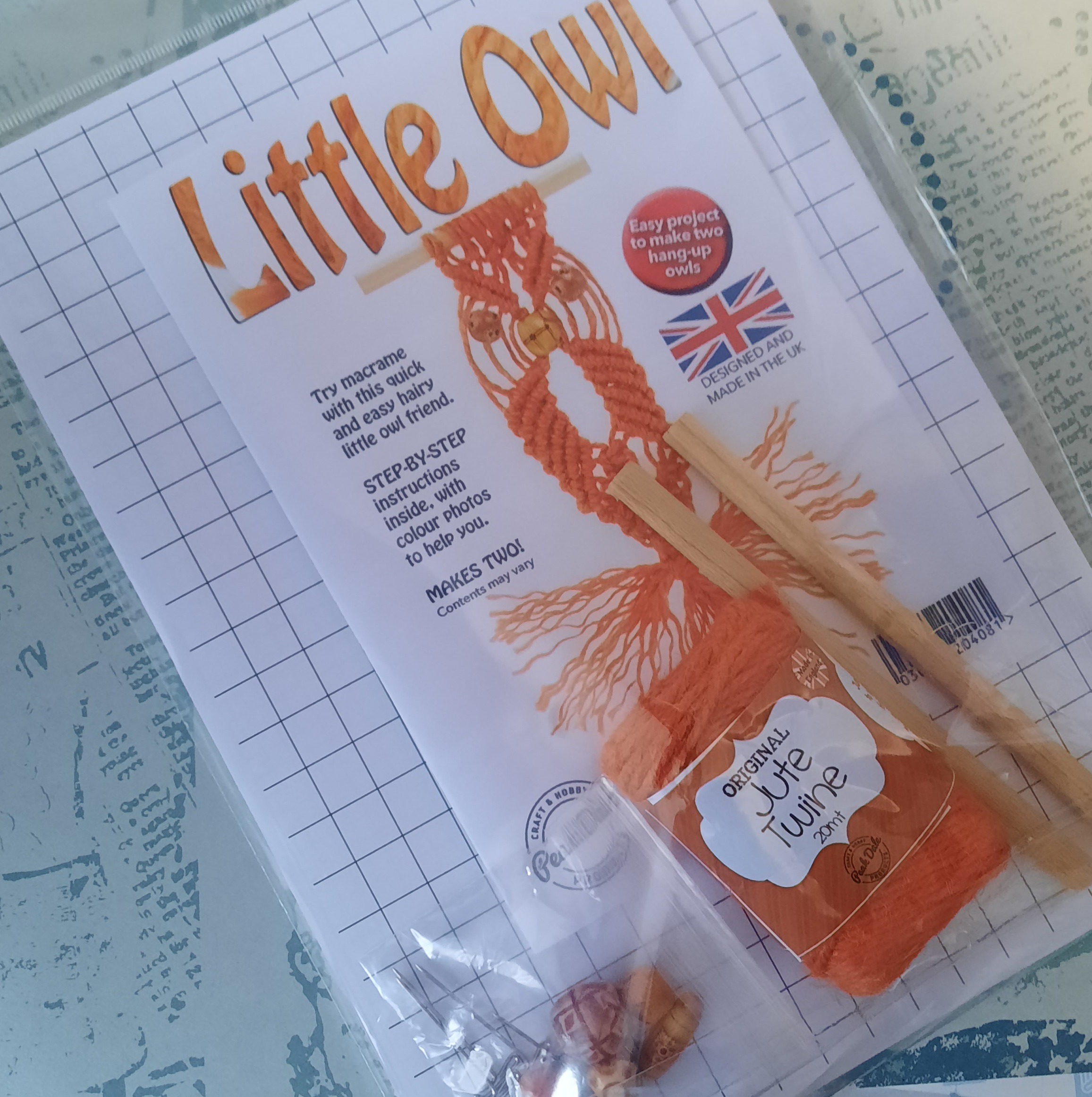 Macramé Little Owl Kit