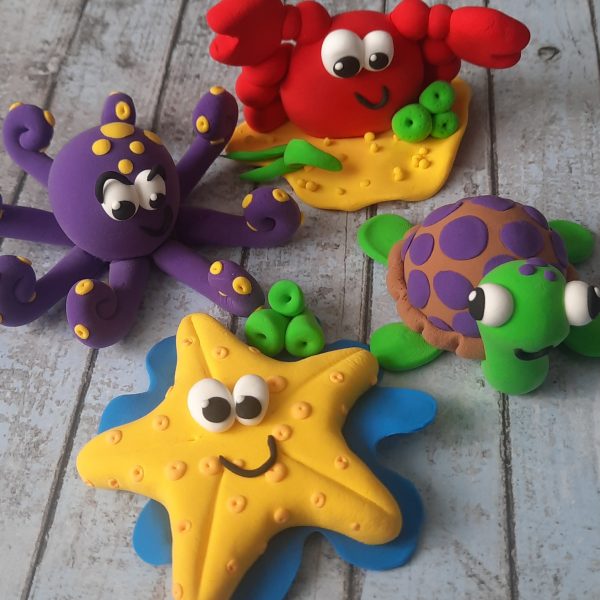 Jude Creates Clay Kits Seaside Creatures