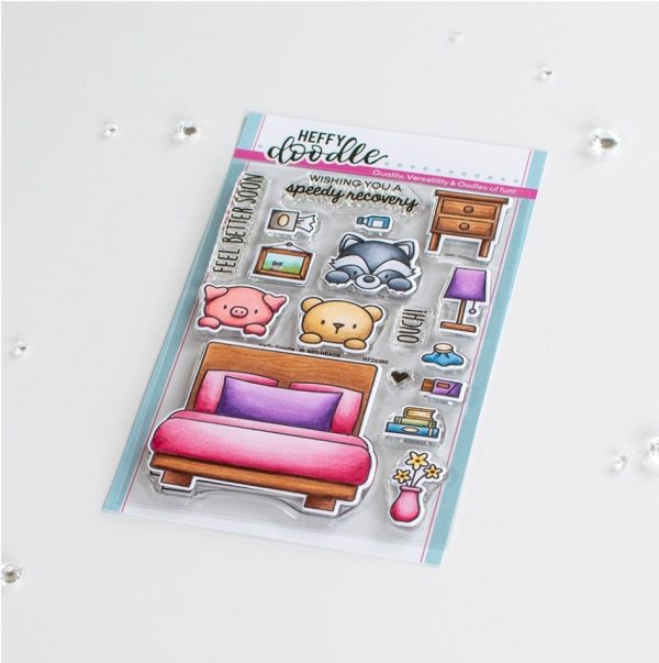 Heffy Doodle Bed Head Stamp Set