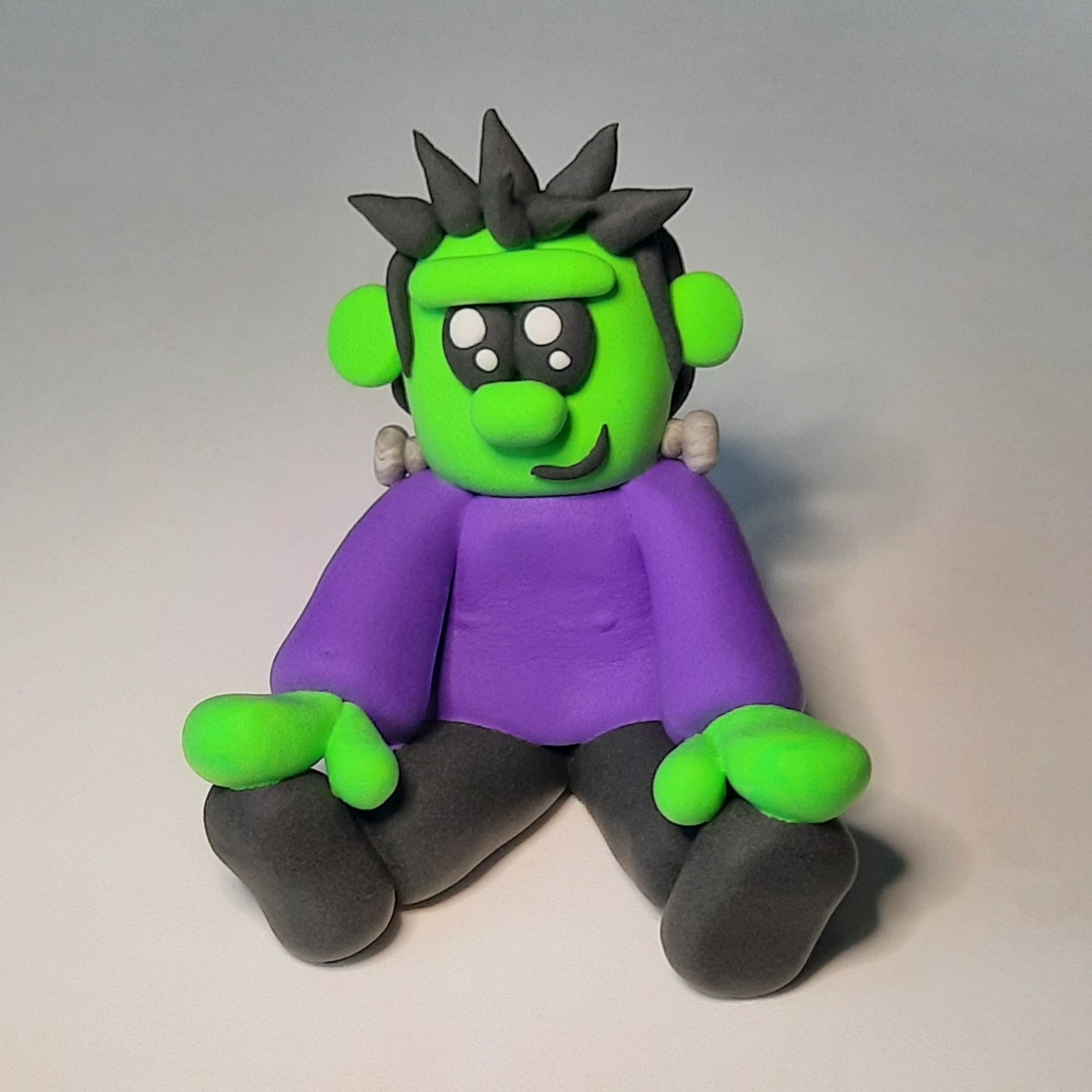 Jude Creates Clay Kits Frankenstein